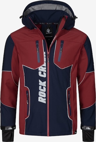 Rock Creek Outdoorjacke in Blau: predná strana