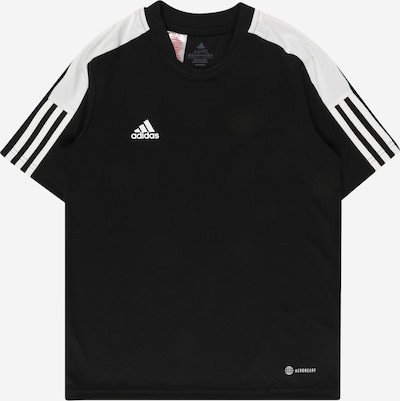 ADIDAS PERFORMANCE Sportshirt in Black / White, Item view