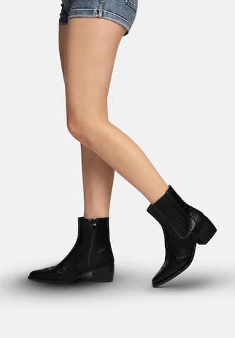 Salinyang Støvletter i sort