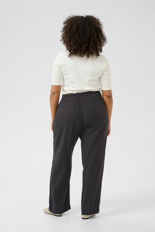 KAFFE CURVE Loose fit Pants 'Millie' in Black