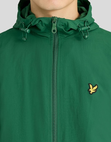 Palton de iarnă de la Lyle & Scott pe verde