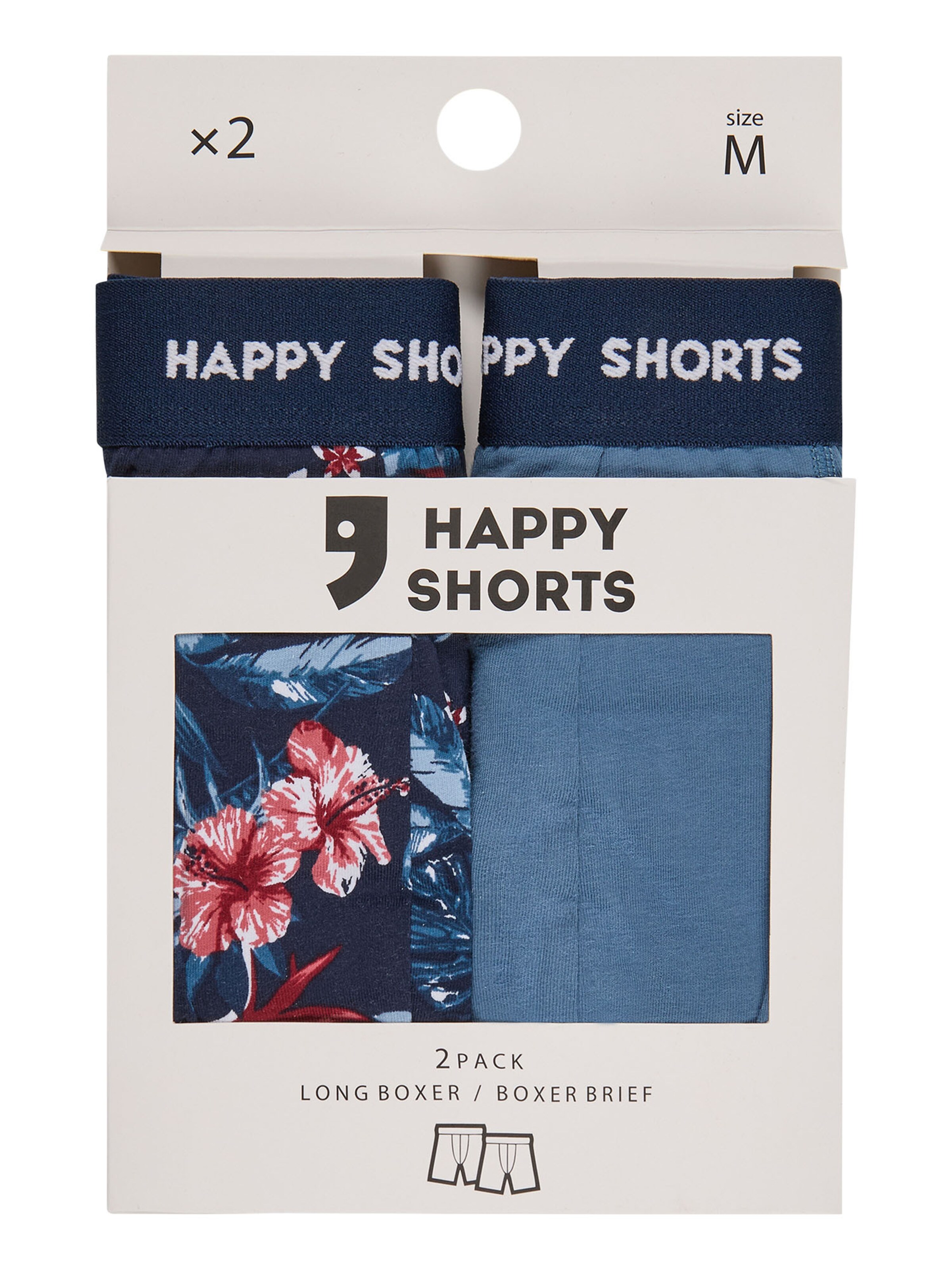 Happy Shorts Boxershorts in Gemengde kleuren
