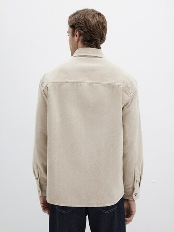 Mavi Comfort fit Button Up Shirt in Beige