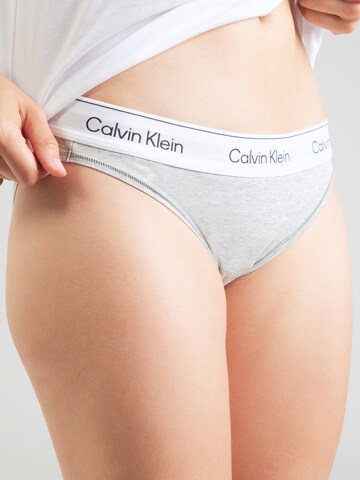 Slip di Calvin Klein Underwear in grigio: frontale