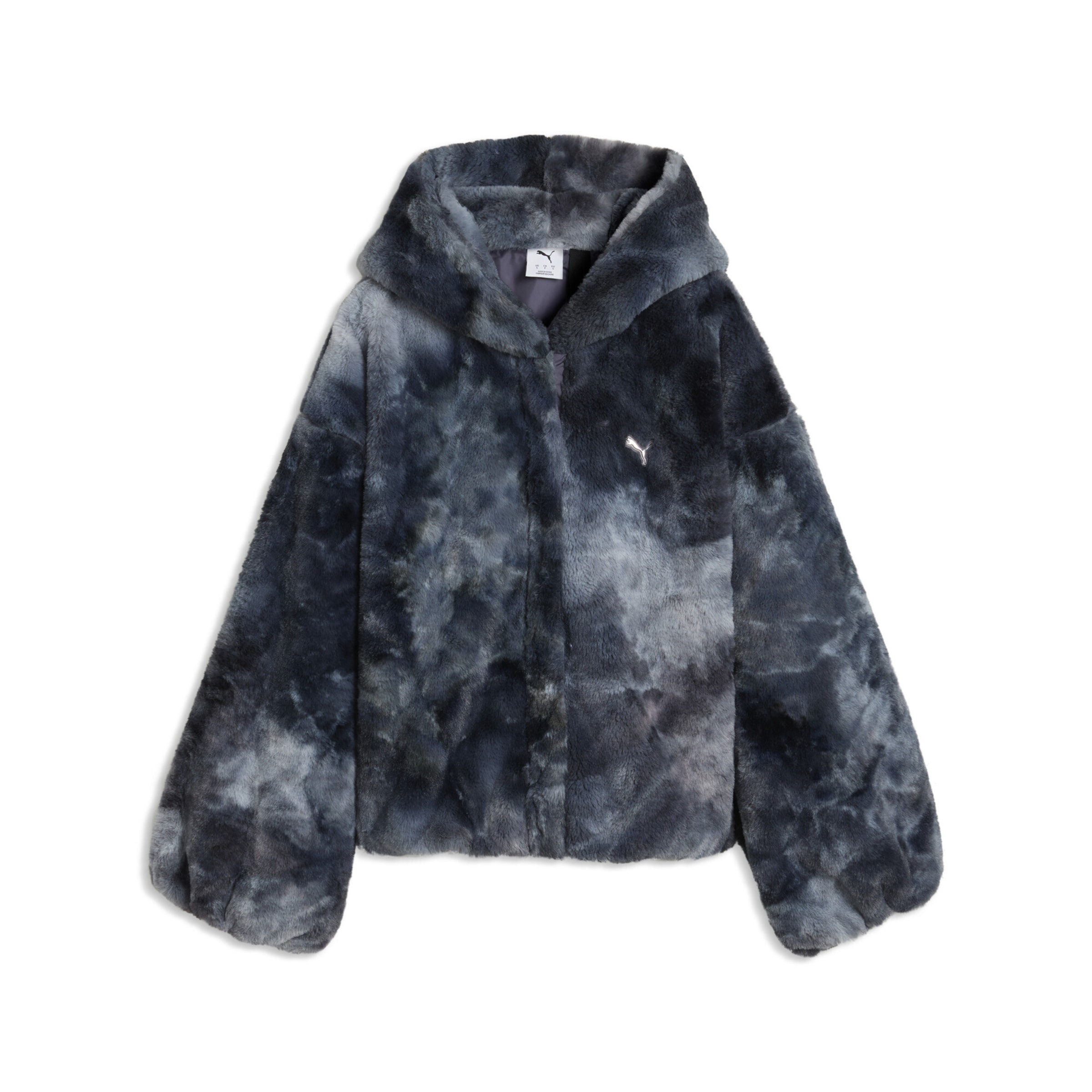 PUMA Sportjacke in XXS in anthrazit / weiß, Produktansicht