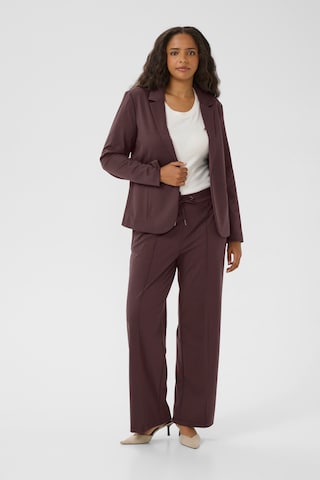KAFFE CURVE Blazer 'Jenna' in Braun
