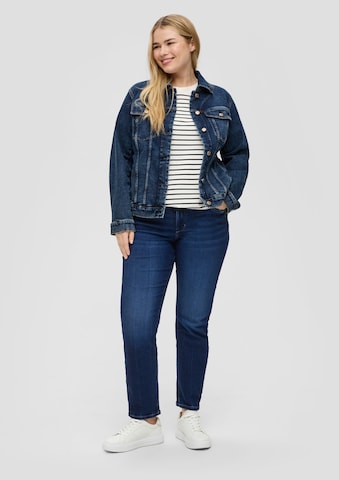 s.Oliver Red Label Plus Slimfit Jeans in Blauw