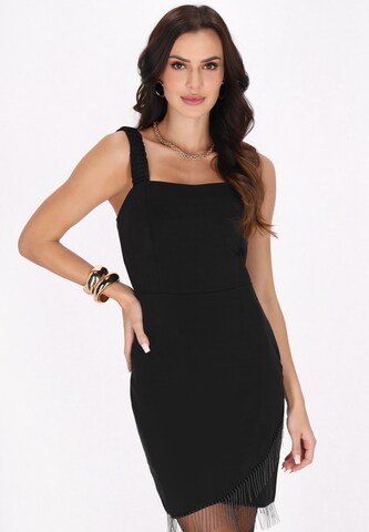 faina Cocktail dress 'Fashion Look' in Black: front