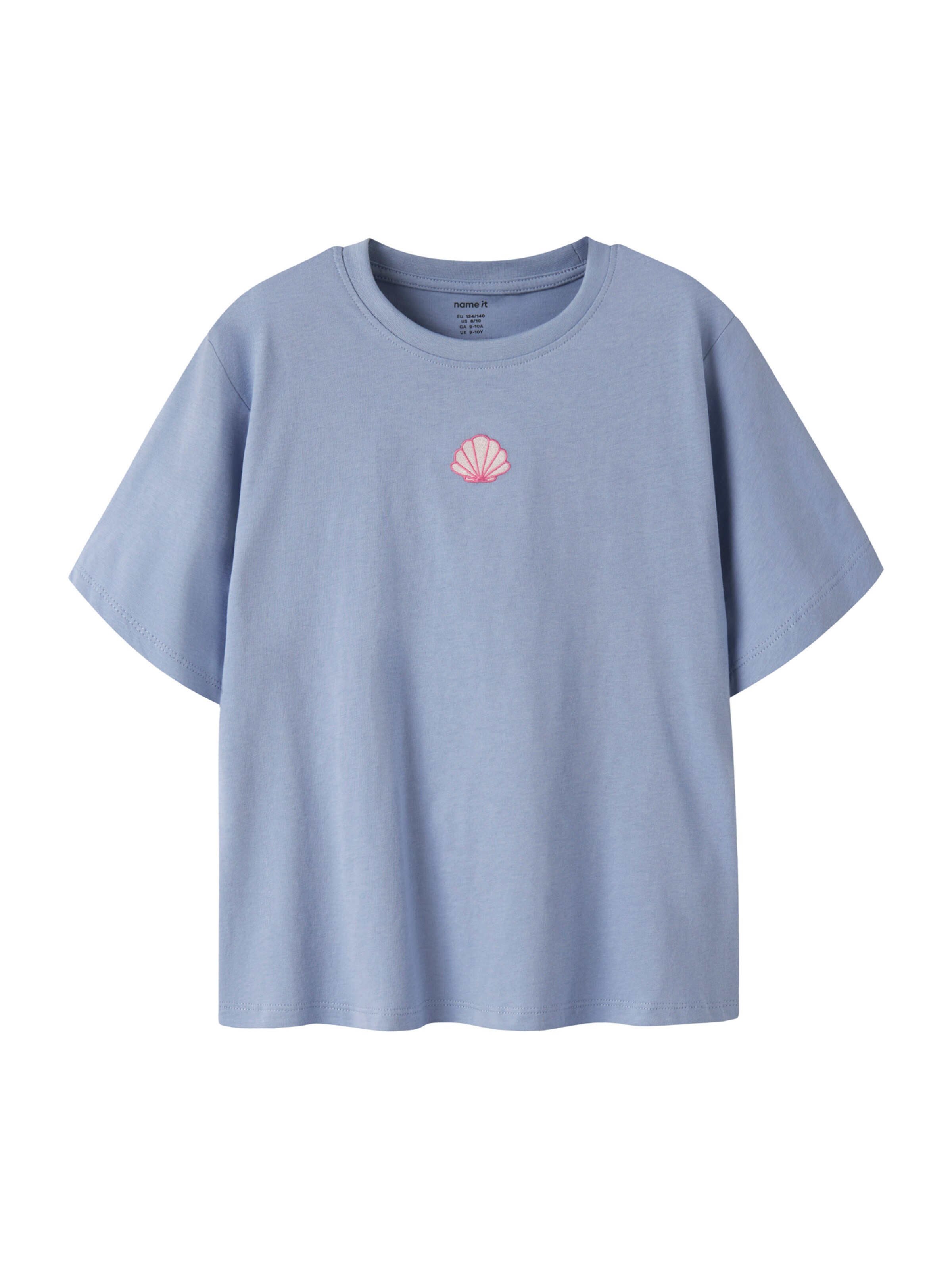 Maglietta 'NKFVICTORIA' NAME IT di colore lilla chiaro / rosa chiaro / offwhite, Visualizzazione prodotti