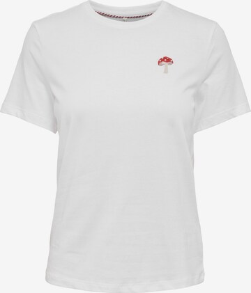 T-shirt 'KITA' ONLY en blanc : devant