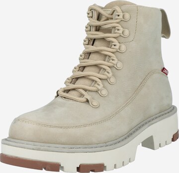 LEVI'S ® Lace-Up Ankle Boots 'Solvi' in Beige: front
