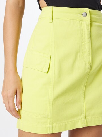 Nasty Gal Skirt in Yellow