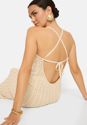 Robes en maille LSCN by LASCANA en beige