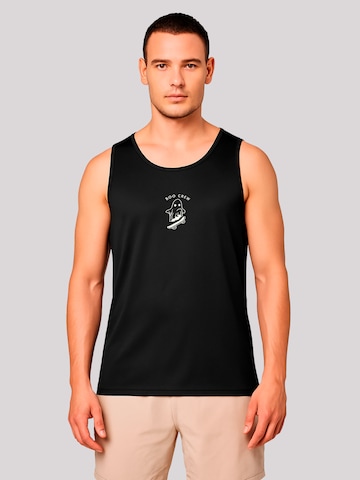 F4NT4STIC Functioneel shirt in Zwart: voorkant