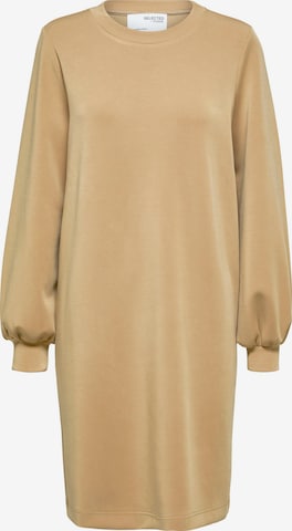 SELECTED FEMME Dress 'Tenny' in Beige: front