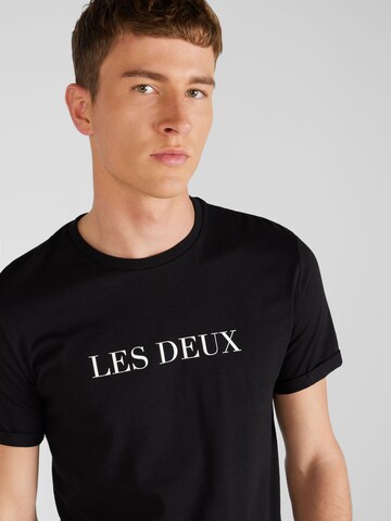 juoda Les Deux Marškinėliai