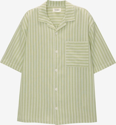 Pull&Bear Overhemd in de kleur Appel / Wit, Productweergave