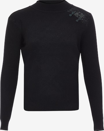 paino Sweater in Black: front