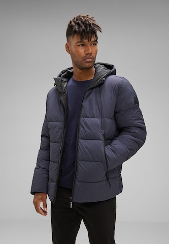 Street One MEN Winter Jacket in Blue: front