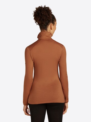 ICEBREAKER Koszulka funkcyjna 'Oasis' w kolorze brązowy