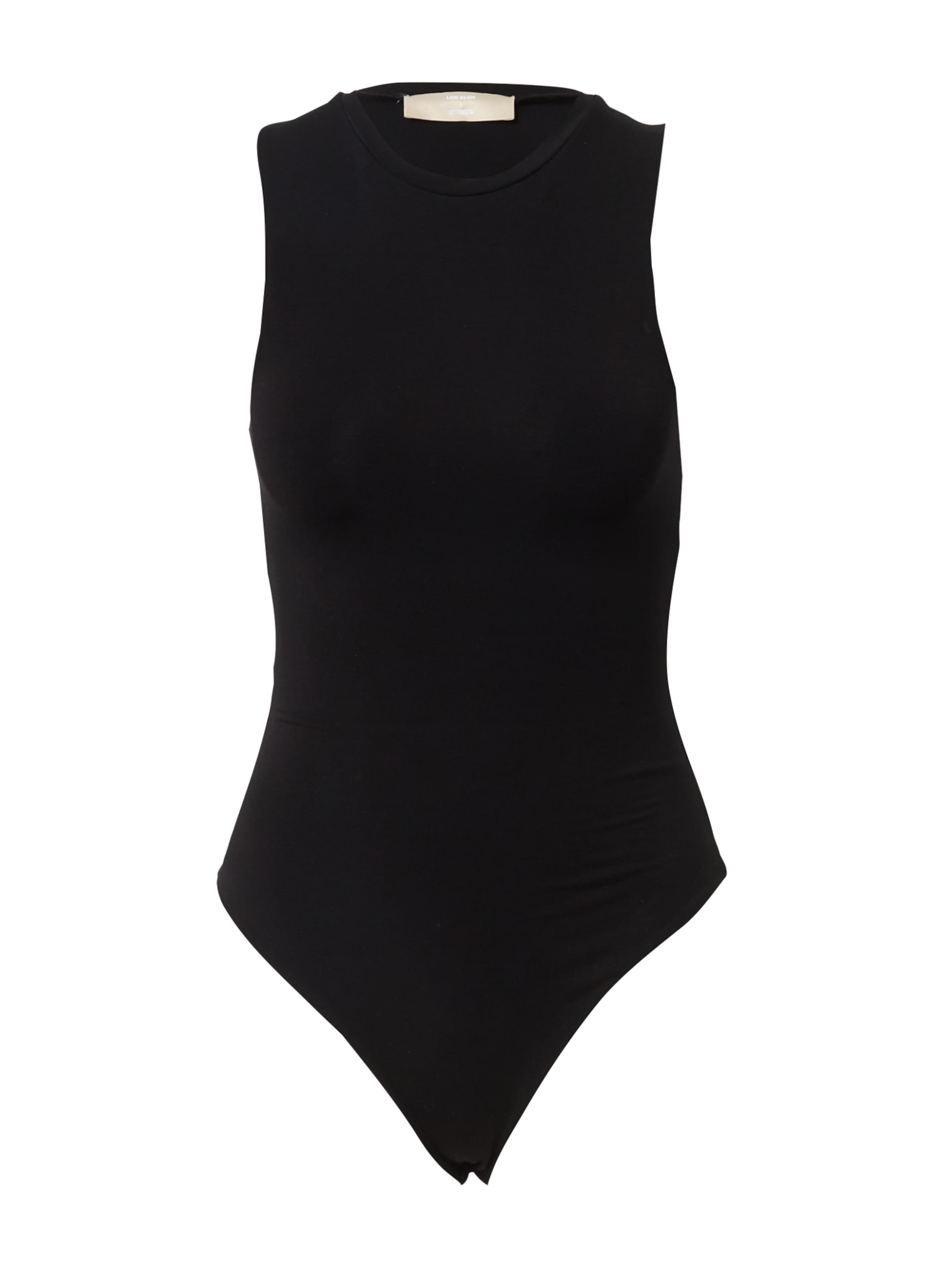 LENI KLUM x ABOUT YOU Боди-футболка 'Raquel' в Черный: спереди