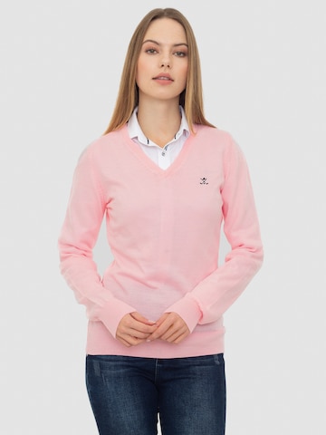 Pull-over 'Verty' Sir Raymond Tailor en rose : devant