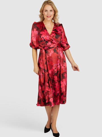 Robe de cocktail KLEO en rouge