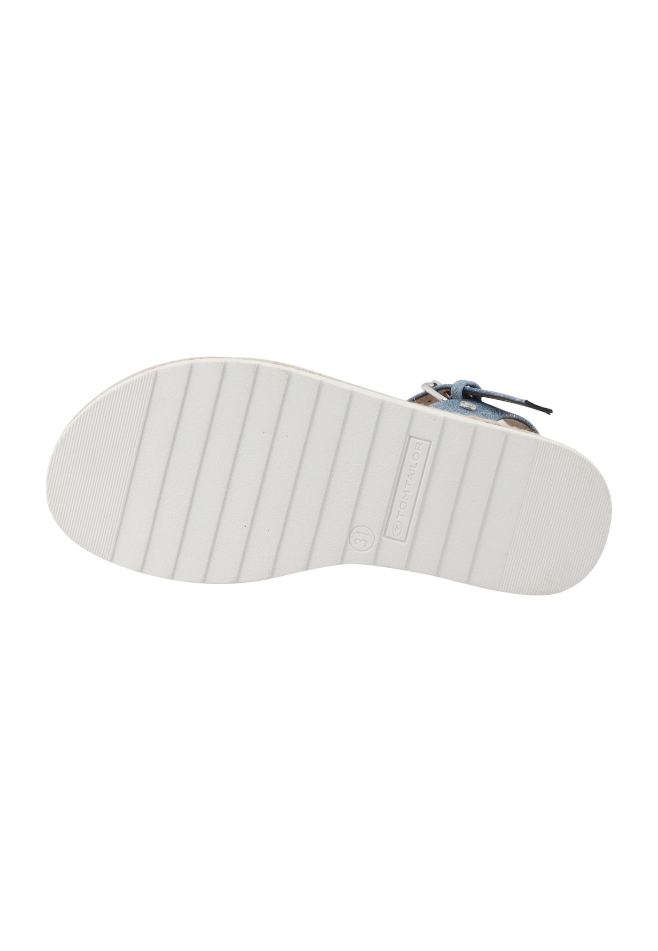 TOM TAILOR Sandalen in Blauw