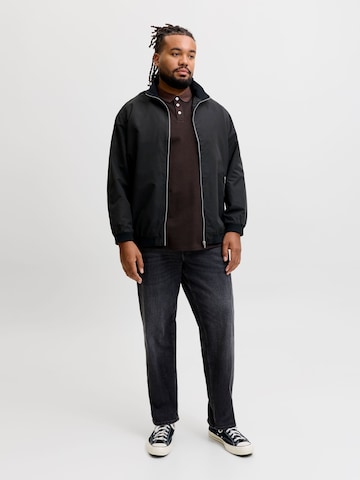 Jack & Jones Plus Преходно яке 'JJERush' в черно