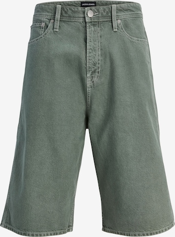 JACK & JONES Jeans 'JJAlex' in Groen: voorkant