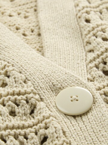 bonprix Strickjacke in Beige