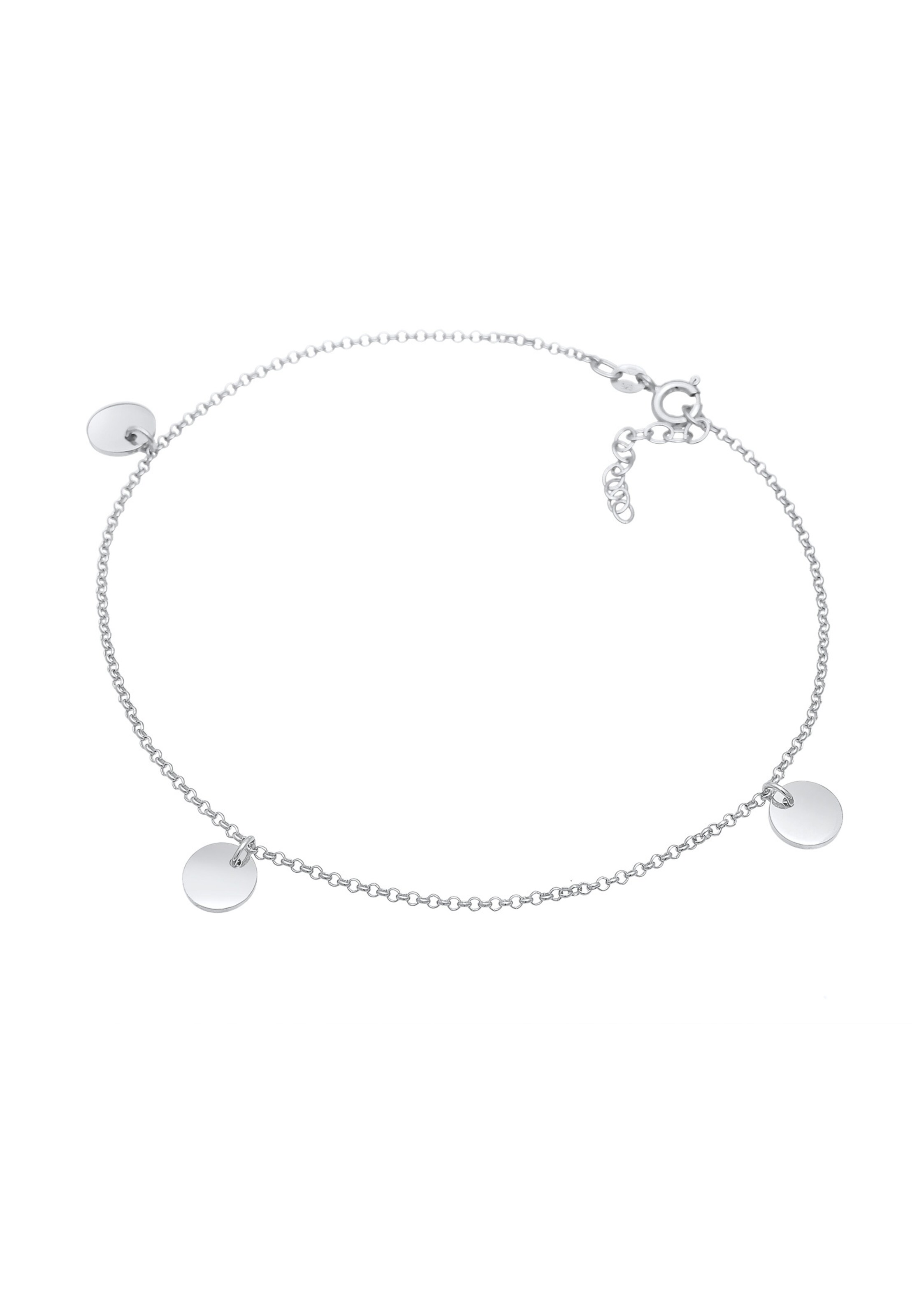 ELLI Fußschmuck in Silber