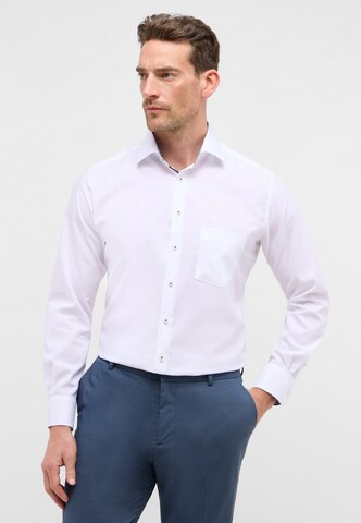 ETERNA Regular fit Business shirt in White: front