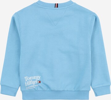 TOMMY HILFIGER Sweatshirt i blå