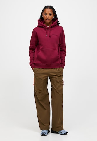 PEAK PERFORMANCE Sweatshirt in Rood