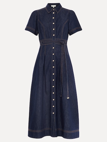 Phase Eight Dress in Blue: front