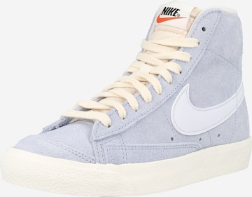 Nike Sportswear Magas szárú sportcipők 'Blazer Mid '77 Vintage' - kék: elől