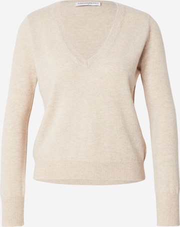 Pull-over 'Classic' Pure Cashmere NYC en beige : devant