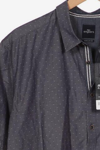 Engbers Button Up Shirt in XXL in Grey