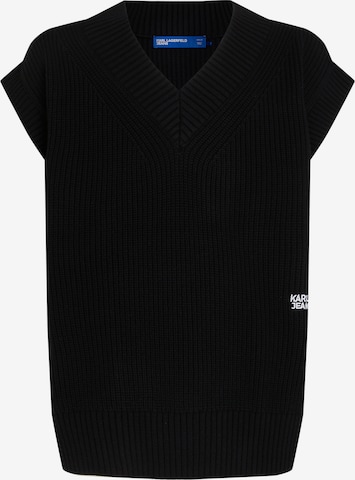 KARL LAGERFELD JEANS Slipoveri värissä musta: etupuoli