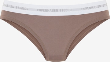 Copenhagen Studios Alushousut värissä ruskea: etupuoli