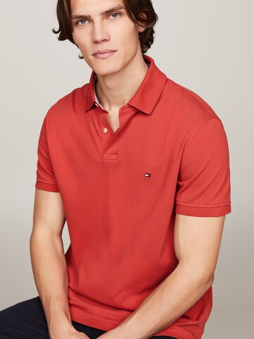 TOMMY HILFIGER Poloshirt in Rot