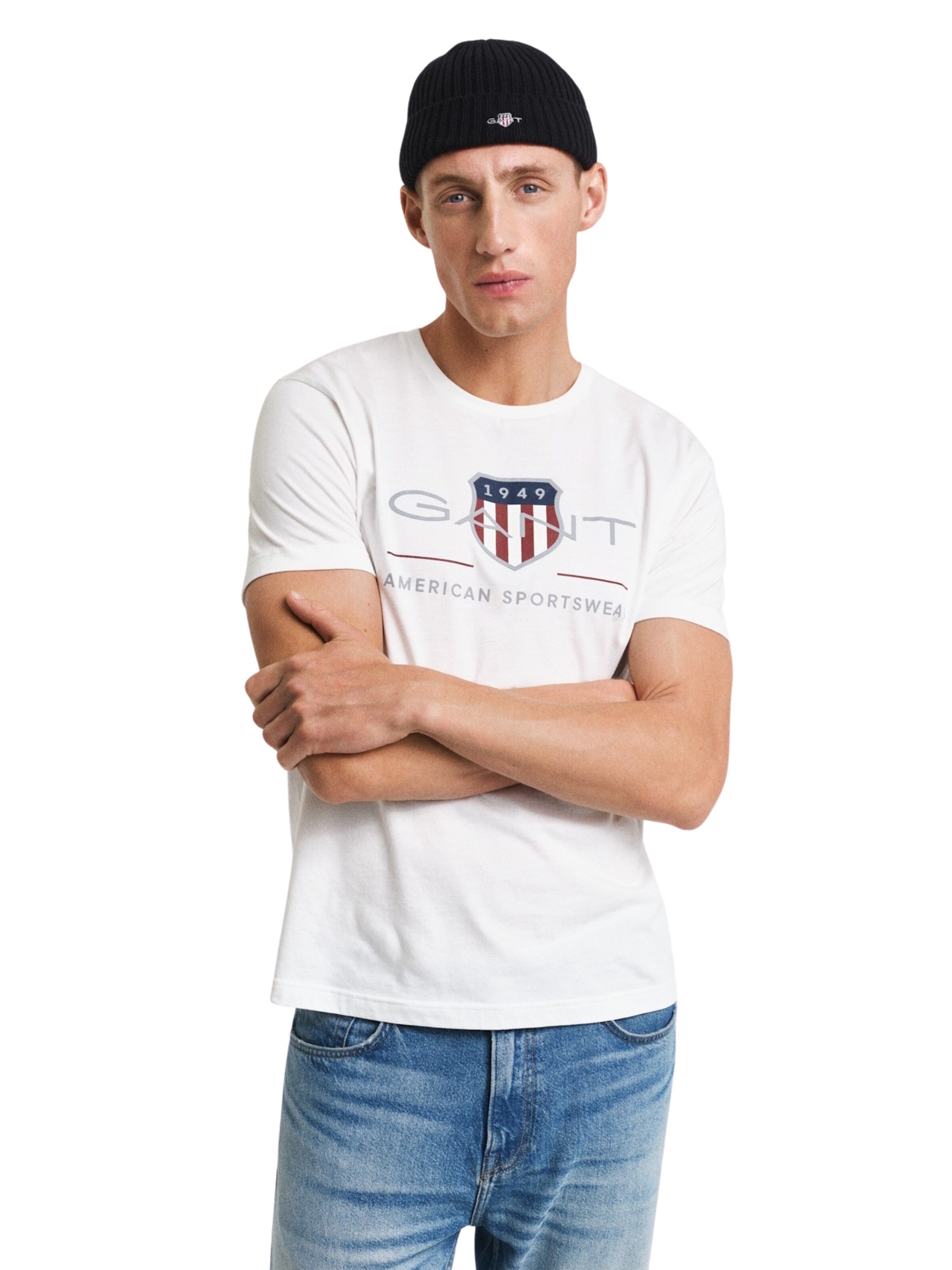 GANT Tričko - Biela: predná strana