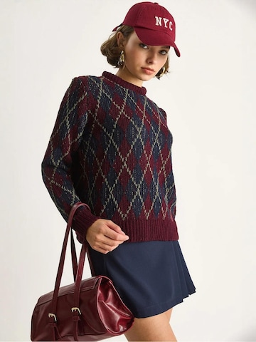 Bianco Lucci - Pullover 'Pullover' em mistura de cores