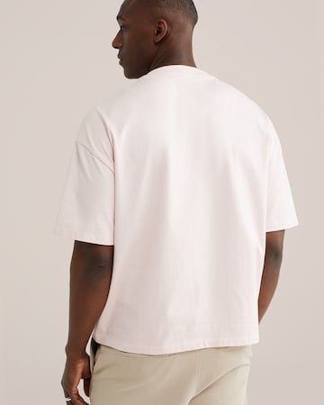 T-Shirt WE Fashion en rose