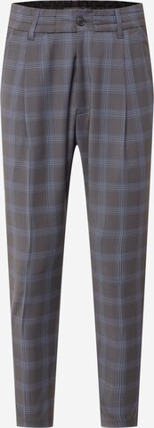 DRYKORN Tapered Pleat-front trousers 'CHASY' in Grey: front