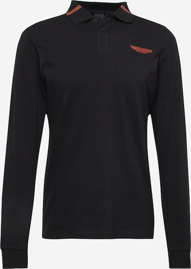 Hackett London Shirt in de kleur Donkeroranje / Zwart, Productweergave