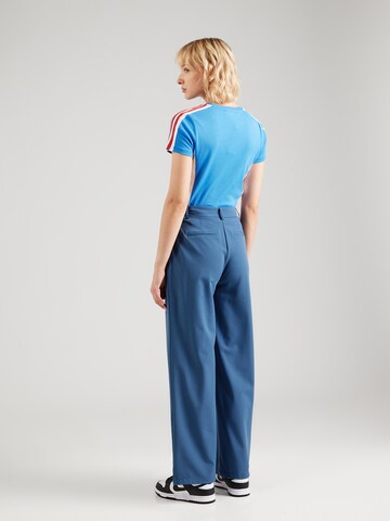 Tally Weijl Wide leg Bandplooibroek in Blauw