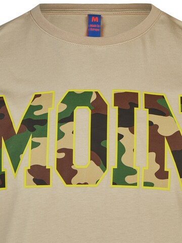 salzhaut Shirt 'Diek - Moin' in Grey: front