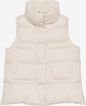 Someday Vest 'Veeluna' in Beige: front